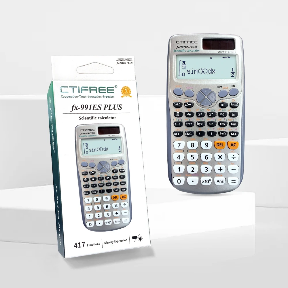 Scientific Calculator Fx-991es Plus 417 Functions