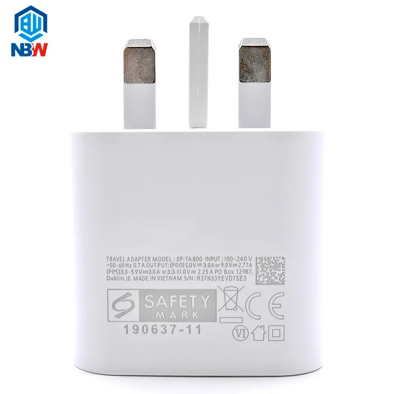 25w Super Fast Charger Uk Plug 3pin Ep Ta800 For Samsung Galaxy Note10 Pd Adapter Type C Charger Buy Uk Plug Charger Super Fast Charger Pd Adapter Product On Alibaba Com