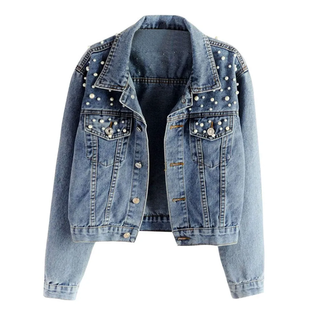 Buy Wholesale China High Quality Hot Sale Casual Outwear Fall Jacket  Women's Denim Jackets For Ladies & Women's Denim Jackets at USD 17 | Global  Sources