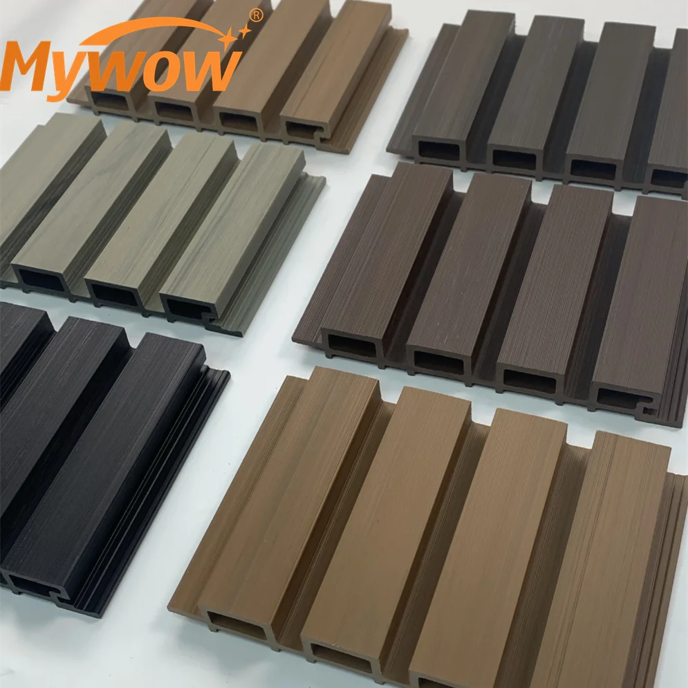 Modern 50x50 Outdoor WPC Wall Panels - Waterproof & Fireproof