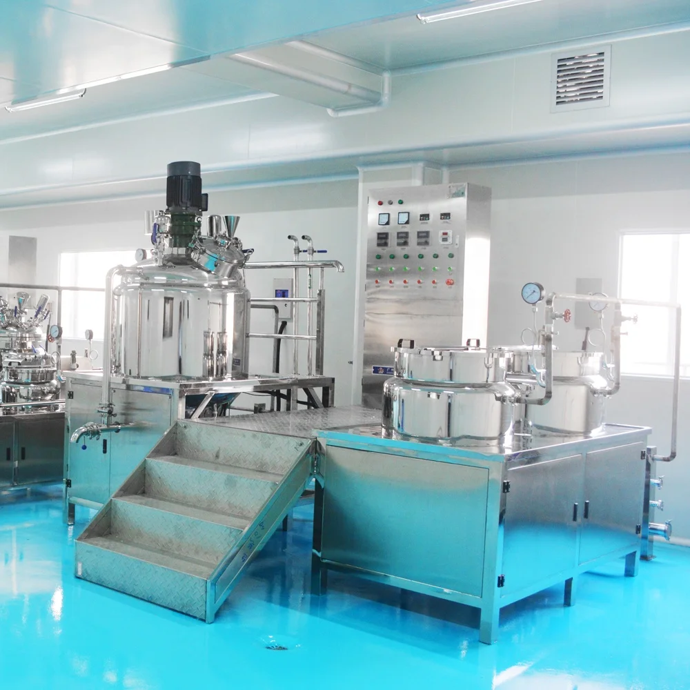 Shampoo Mixer Emulsifying Mixer Sus 316L Lotion Face Cream Cosmetic Cream Mixer Emulsifying Equipment