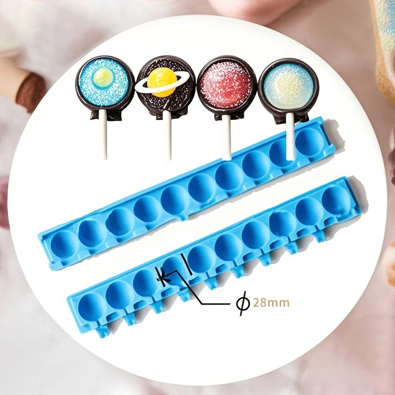 MHC Hot Sale Mini Ball Shaped DIY Handmade  Silicone Lollipop Mould