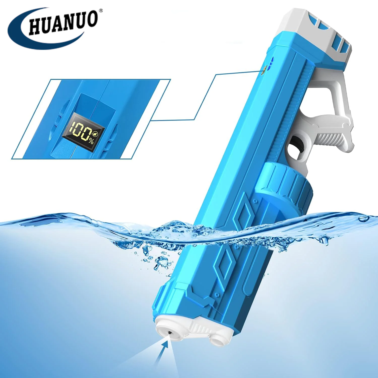 Songkran the Most Powerful Automatic Electric Water Gun for Kid Water Gun Toy Squirt Auto Suction Electric Water Gun Toy