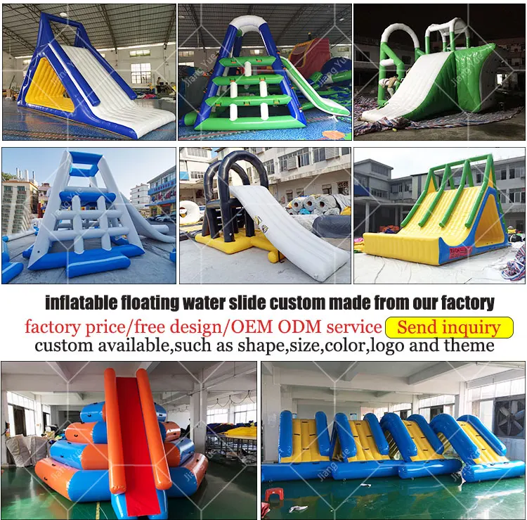 Aqua Fun Park Amusement Inflatable Floating Water Park Water Slide for Open Sea