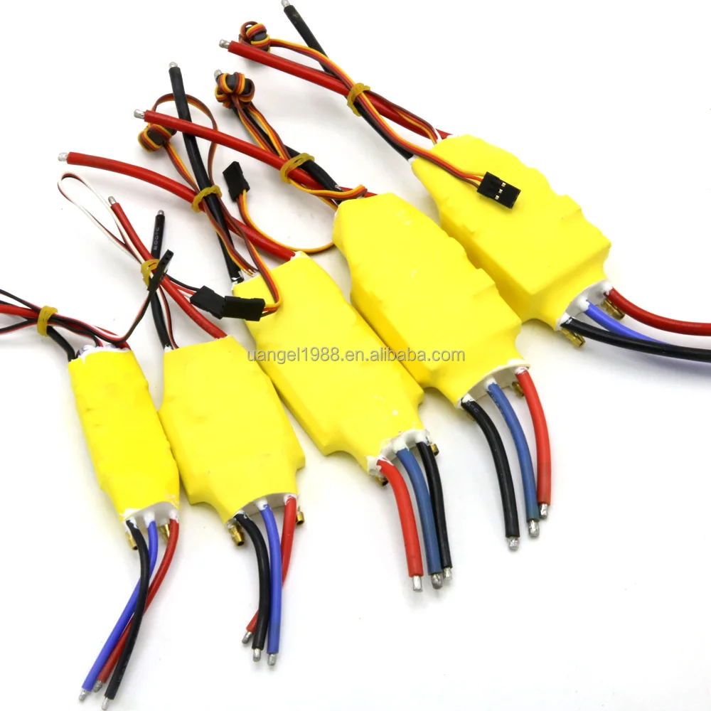 RC 30A Brushless ESC W/ Water Cooling with 2V/3A UBEC for Model Boat Ship 