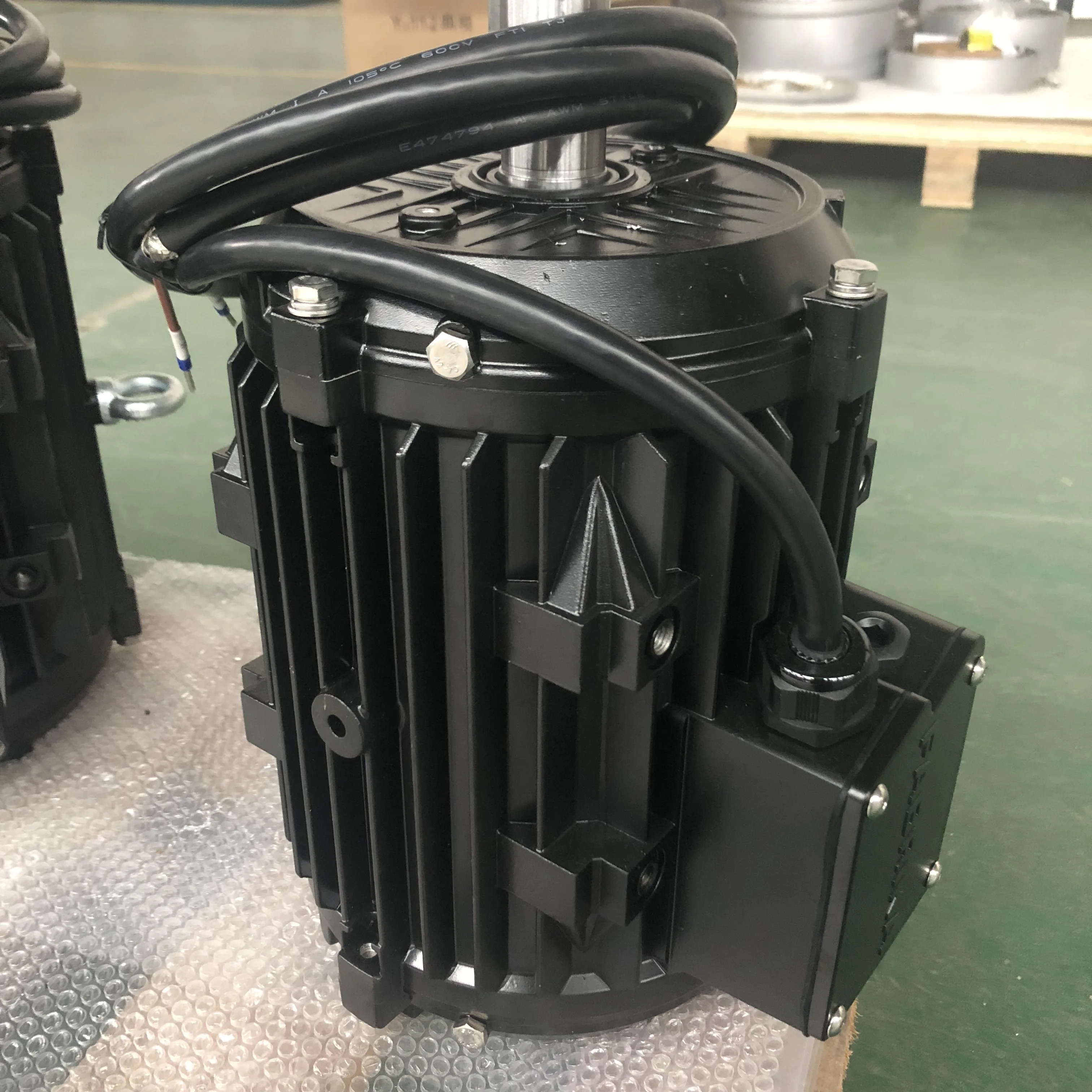 MADE in CHINA Permanent Magnet Synchronous Motor 380v  3KW  8P 750 Rpm Ac 3 Phase Electric Motor