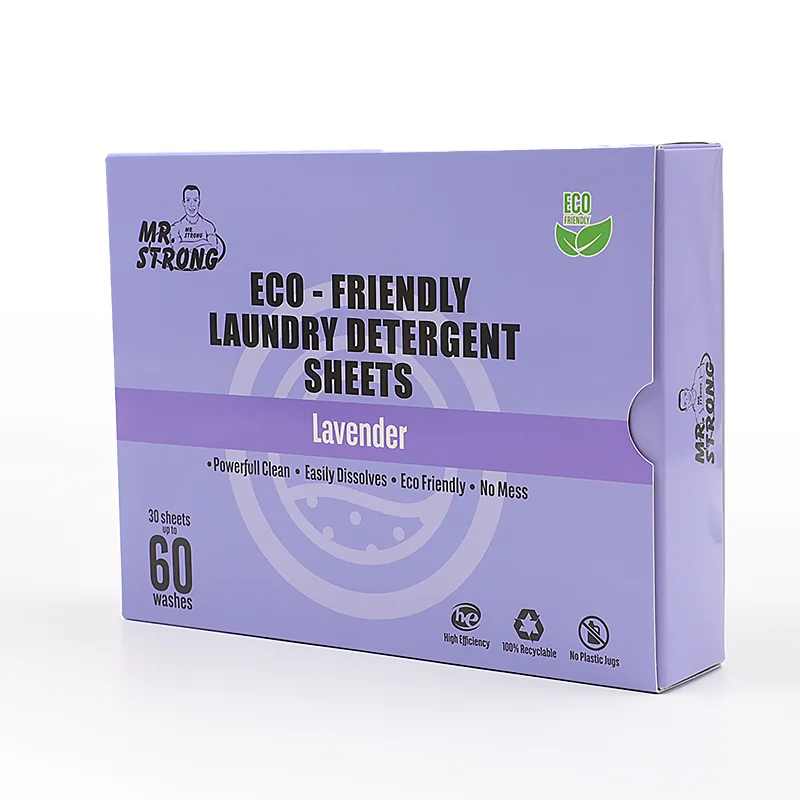 Zero Plastic Laundry Detergent Sheets Ultra Clothes Washing Laundry