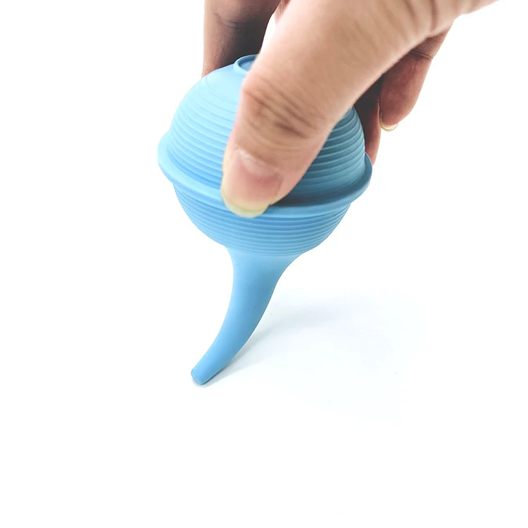 Ear Wax Removal Bulb Syringe Factory OEM Medical Sterile Disposable PVC Cleaning Bulb Sryinge 2OZ 60cc Ulcer Ear Syringe