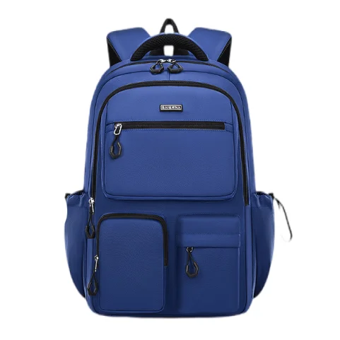 New Fashion Simple Backpack Large Capacity Multi-layer Portable ridge protection Waterproof Student Schoolbag