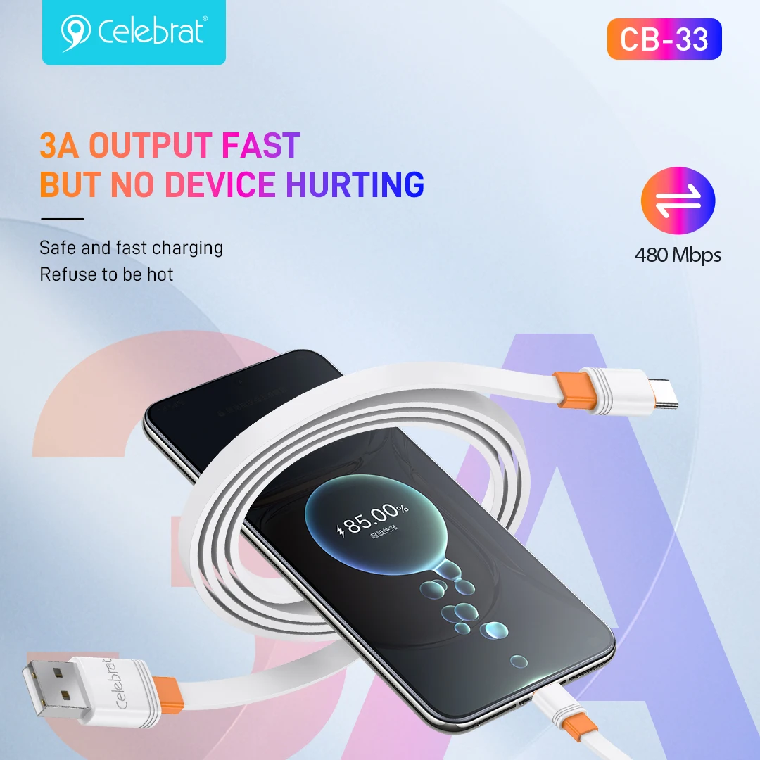 Factory Original High Quality Type c 2A Fast Charging Usb Charging Cable for Data Cable