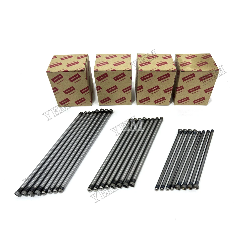 Compatible for Yanmar Engine 2TNV70 3T72 3T72HL 3T75 Valve Push Rod Replaces Push Rod 5
