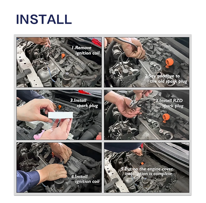 Spark Plugs Iridium Universal Spark Plugs Production for Honda for Hyundai for Kia Pride for Chery Tiggo for Gas Engine