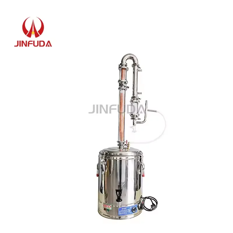 Low Budget Essential Oil Distiller for Lemongrass Cheap Natural Plant Extraction Unit Perfume Distillation Equipment