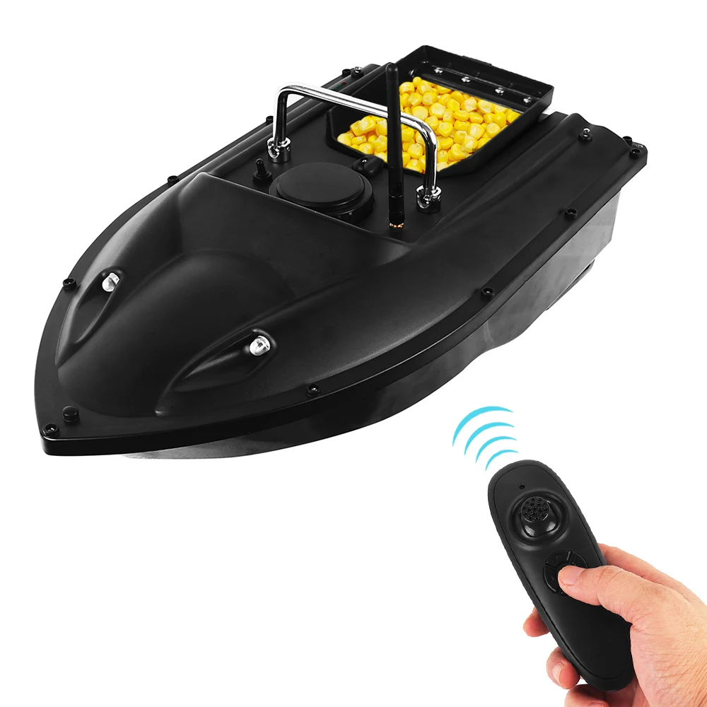 2022 NEW HOSHI RC D13C Boat Fishing Bait Boat Remote Control Fishing Feeder Fish Finder Device FishFinder Speedboat Fishing Tool