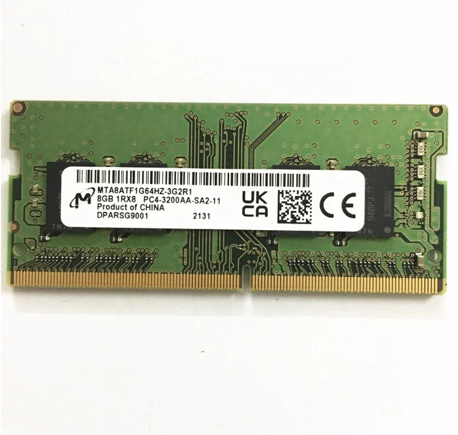 Micron DDR4 8GB RAM, 3200MHz SO-DIMM Memory for Laptops - Reliable
