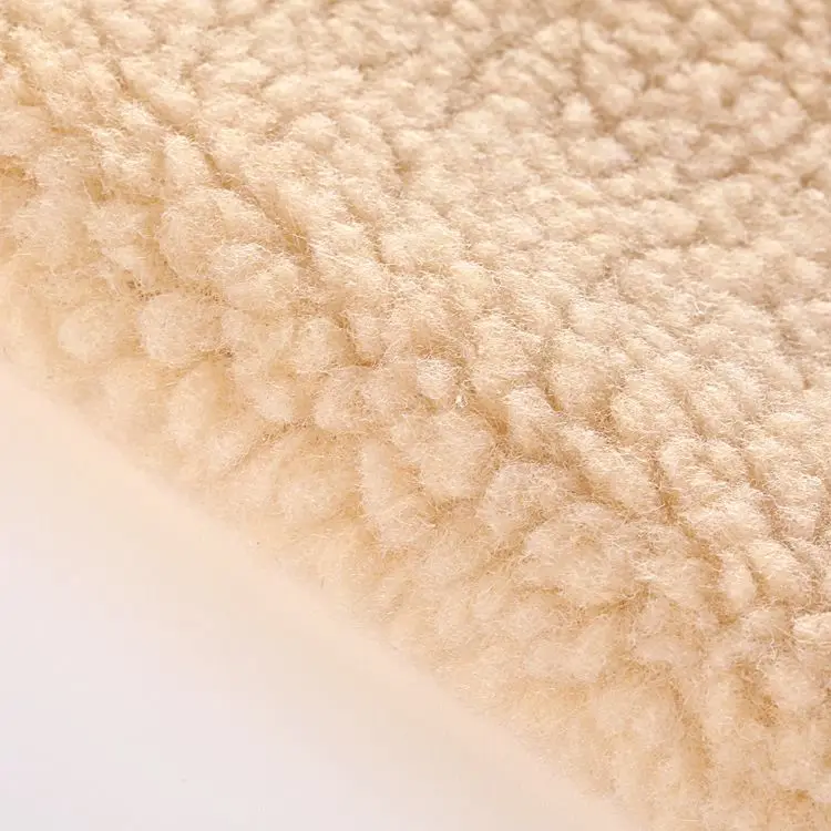 faux fur sherpa  imitation sheep skin borg sherpa fabric