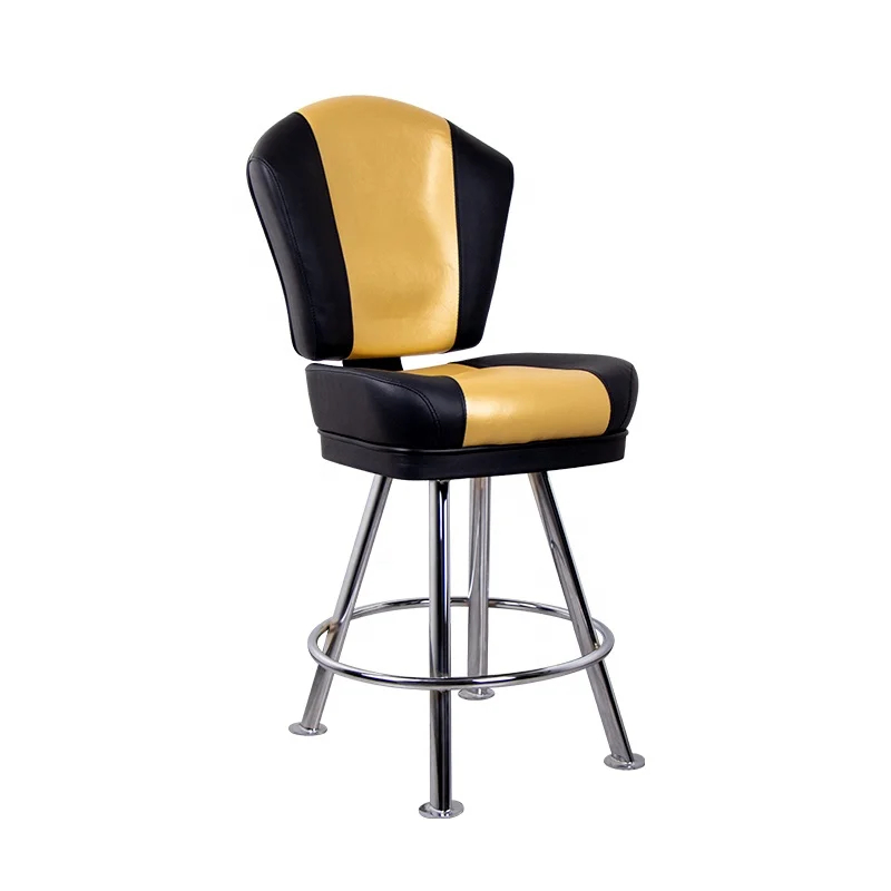 YH роскошный стул для казино покер искусственная кожа игорный дилер