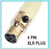 Conector XLR de 4 pines