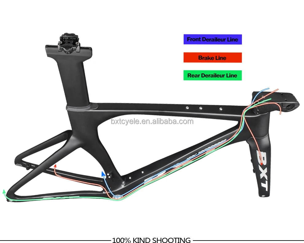 Carbon Fibre Tt Frame Disc Brake Aero Road Bicycle Carbon Time Trial