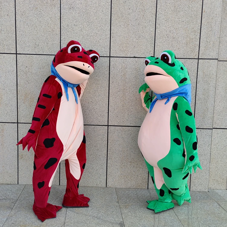 Toads Inflatable Inflatable Frog Costume | Eco-Friendly Plush Toad Doll Suit for Adults ...