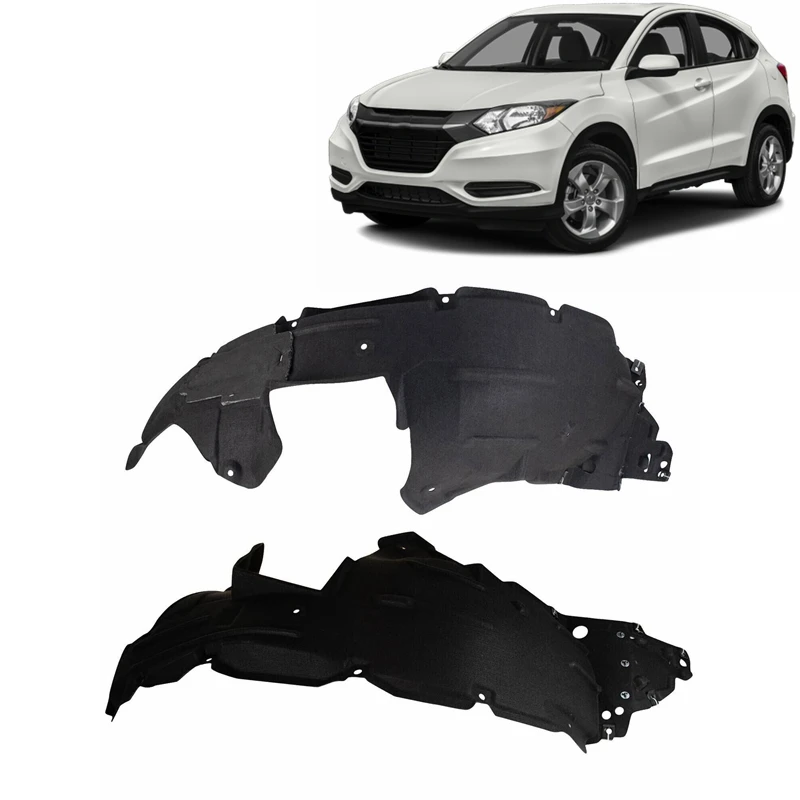 factory wholesale high quality plastic cotton front rear fender liner for Honda hrv HR-V 2016 2017 2018