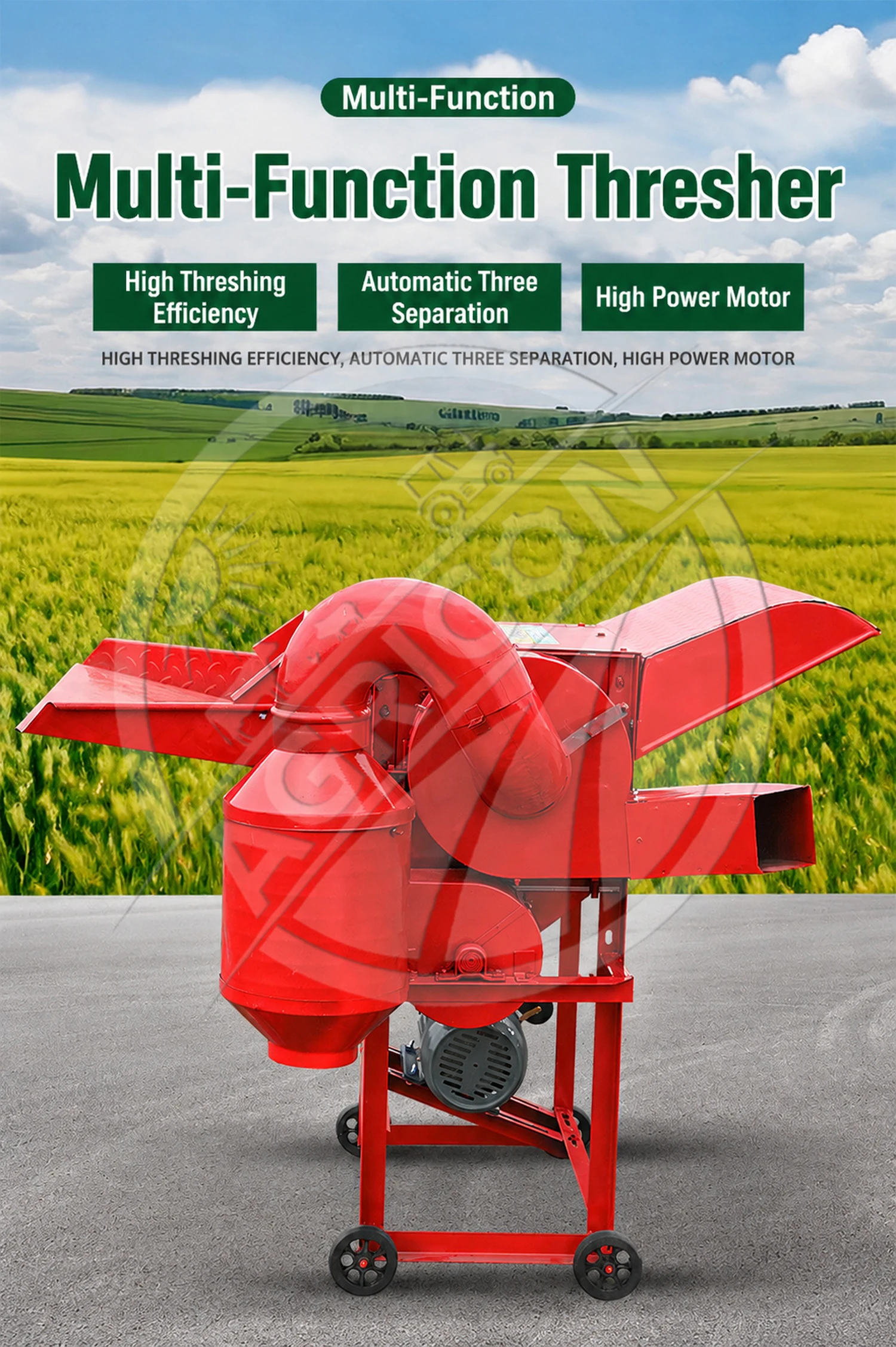 Grain Thresher 200kg/h