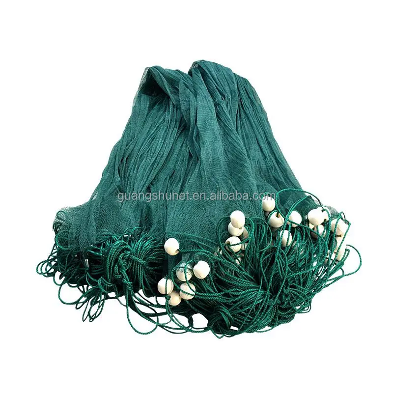Fishing Drag Net Nylon Hand Made Durable Fish Pond Fishing Net Trawl Fishing Nets