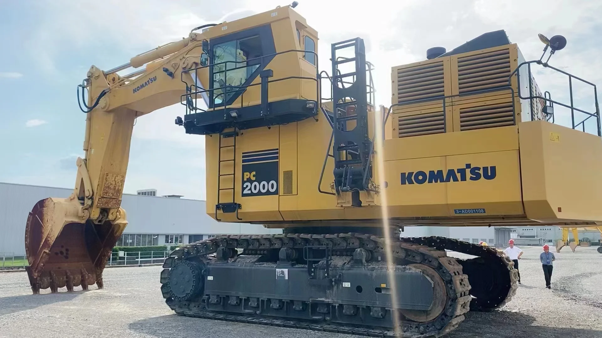 Hydraulic Mining Excavator Shovel Komatsu PC2000-8 60-150 TON