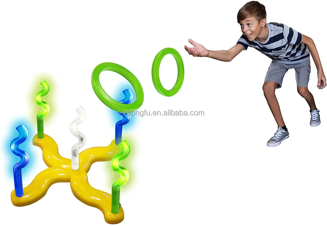 Light Games Ringtoss Bright Led Spots Ultimate Night Timeindooroutdoor
