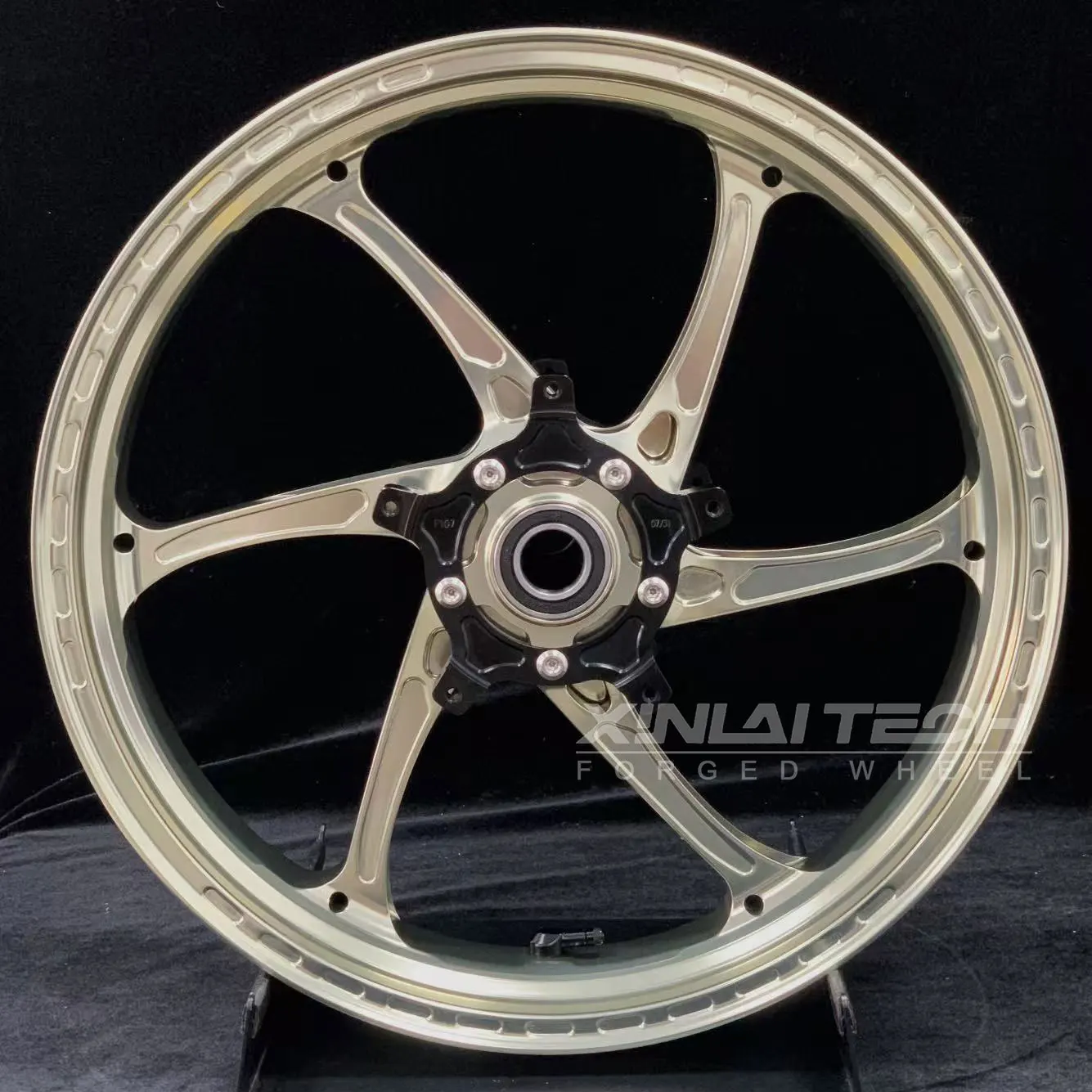 XL Custom Forged Motorcycle Wheels for Yamaha R1 R1M MT10 CNC Forged 17 18 Inch Custom Billet Anodized Surface Finish