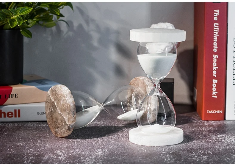 New Creative Modern Hourglass Sand Timer Sandglass for Bedroom Office ...