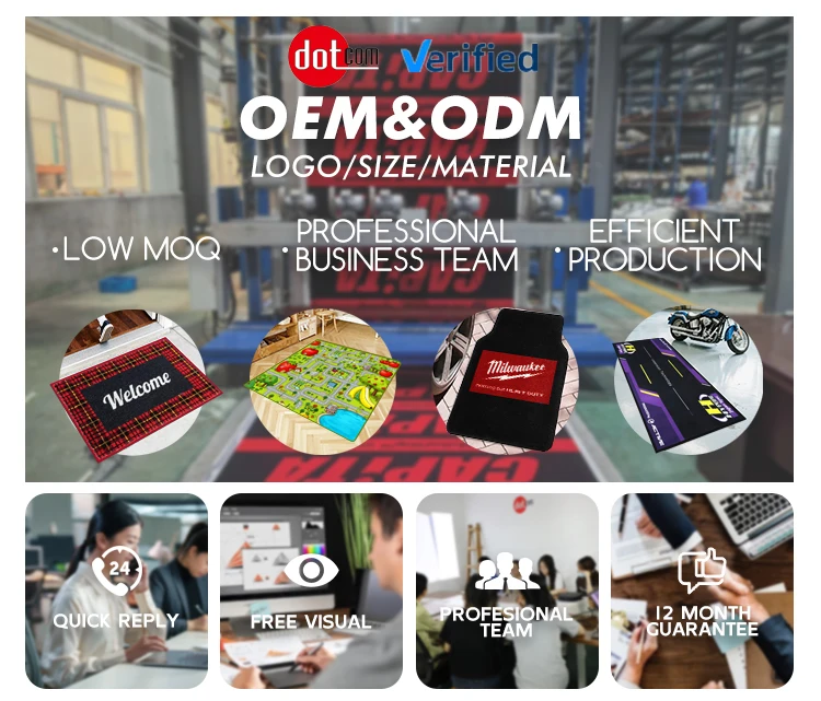 Custom Luxury Car Floor Mat for Car Foot Carpet factory