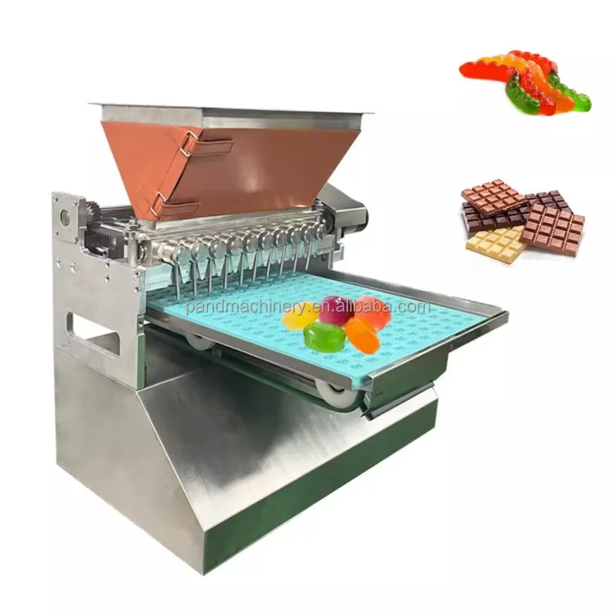 High Speed Mini Hard Candy Pouring Machine/jagger Candy Forming Mchine/small Ball Candy Gelatin Depositor - Image 2