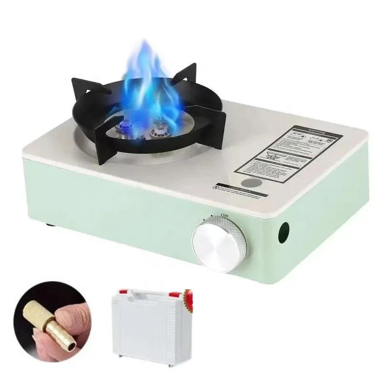 Outdoor Windproof Tourist Camping Portable Picnic Gas 3 Burner Cooker Stove  Cassette latte mini gas Stove| Alibaba.com