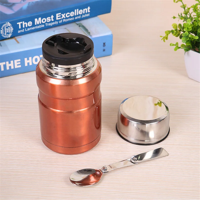 400ml Stainless Steel Vacuum Soup Storage Thermos Insulated Food Jar Food  Container Lunch Box for Kids - China Water Bottle and Travel Tumbler price