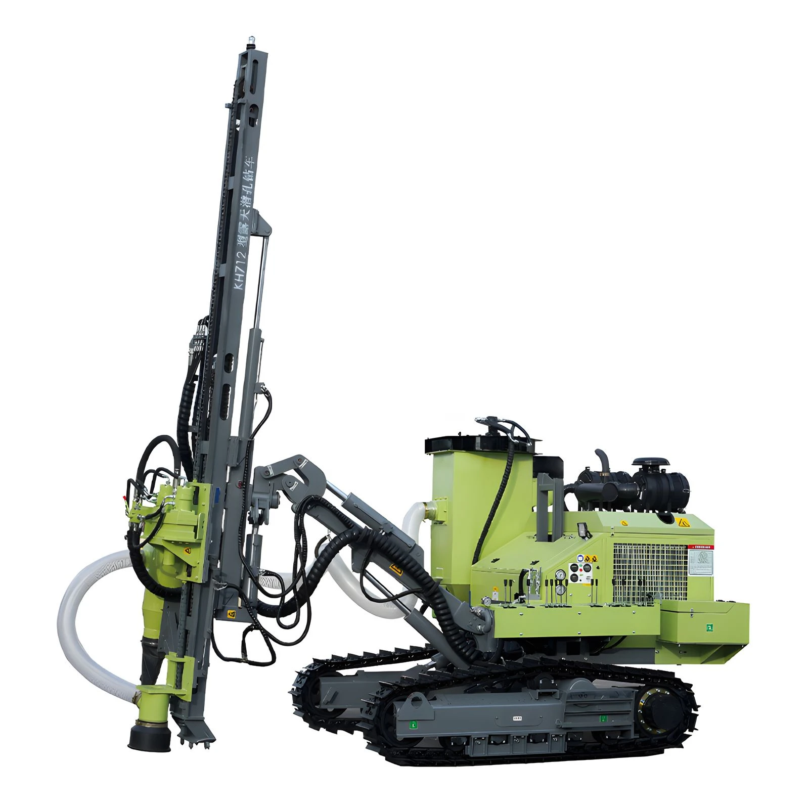 Crawler DTH Drilling Rig YUGONG 33kw Hydraulic Top Hammer