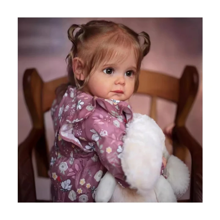Vollence Reborn Babypuppe 20 Cm Aus Silikon – Realistische Puppe Für Mädchen, Wasserfest & Badetauglich