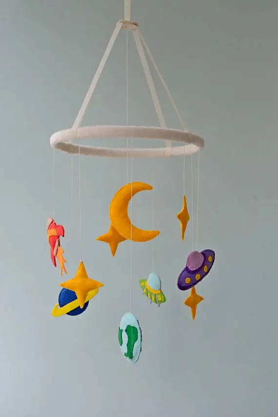 Симпатичная подвесная детская Войлочная игрушка для кровати