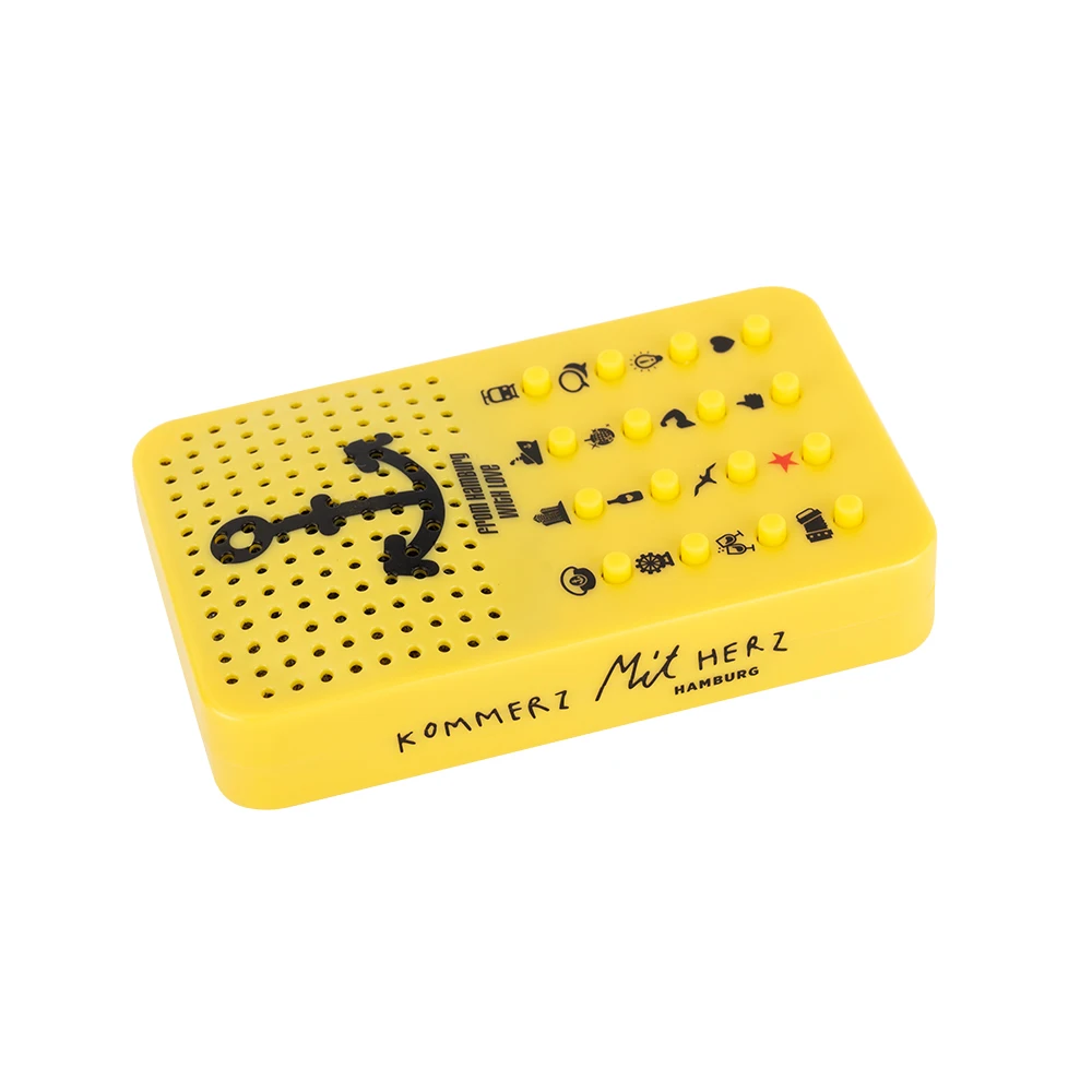 Custom Funny Talking Sound 16-Button Music Box with 16-Voice Effect Machine