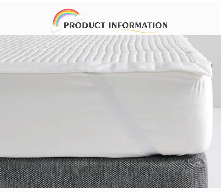 Summer Cooling Bed Mat Fitted Sheet Fabric Close-Up Summer cooling bed mat fitted sheet fabric structure detail