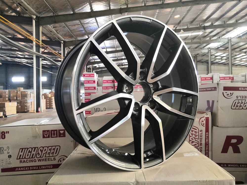 A045 Simple Atmospheric Milled Face Pink Tire Car Rims Alloy Wheels for Benz