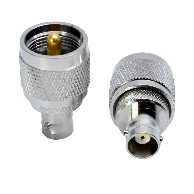 BNC Female to UHF(PL259) Male Adapter UHF to BNC Adapter