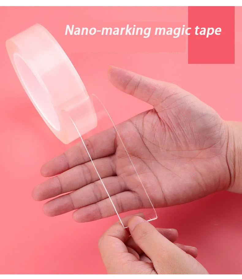 Traceless tape width 3cm nano double-sided car sticker traceless tape double-sided fixed object tape