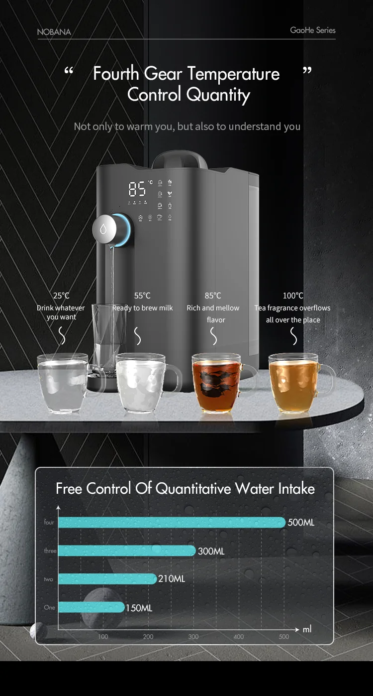  RO Desktop Water Dispenser Hydrogen Rich