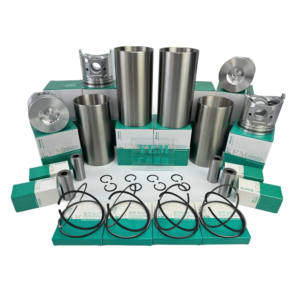 404D-22TA 403D-07 404C-22 1104D-E44TA Cylinder Liner Kit for Perkins Engine Repair Kit OEM Engine Parts