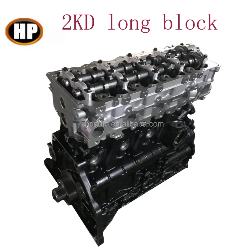 Hp 1kd 2kd Engine Long Block 2.5l 3.0l Diesel Engine For Toyota Hilux ...
