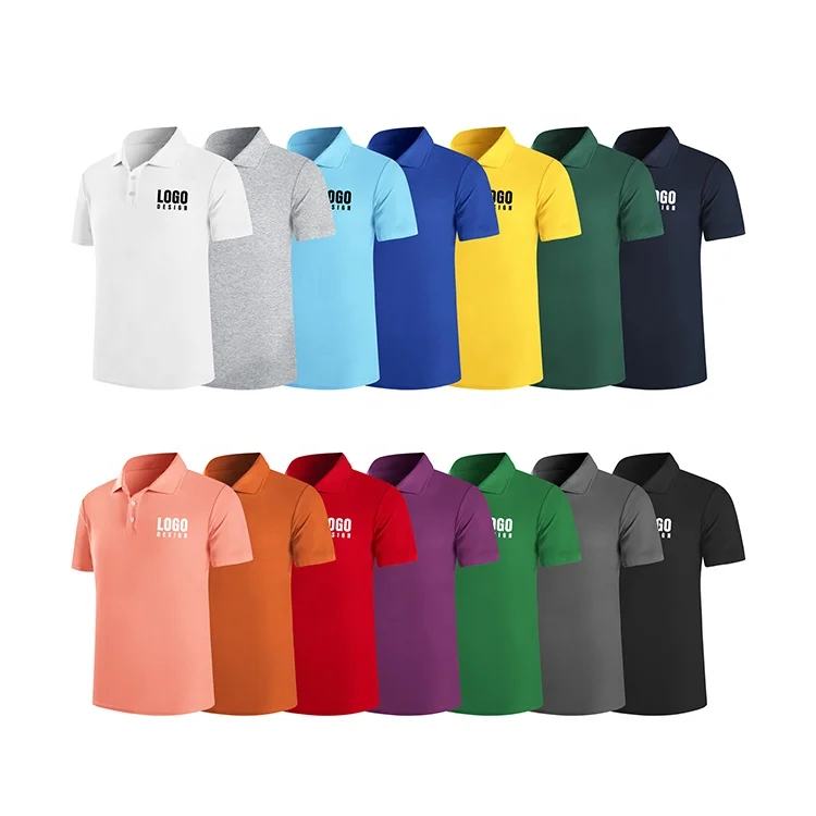 High Quality Golf Shirts Polo t Shirts Men Cotton Custom Polo Shirts With Embroi