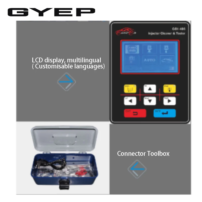 Высокое качество CNC-603A инжектор очиститель бензин автомобильный диагностический ультразвуковой высокого давления