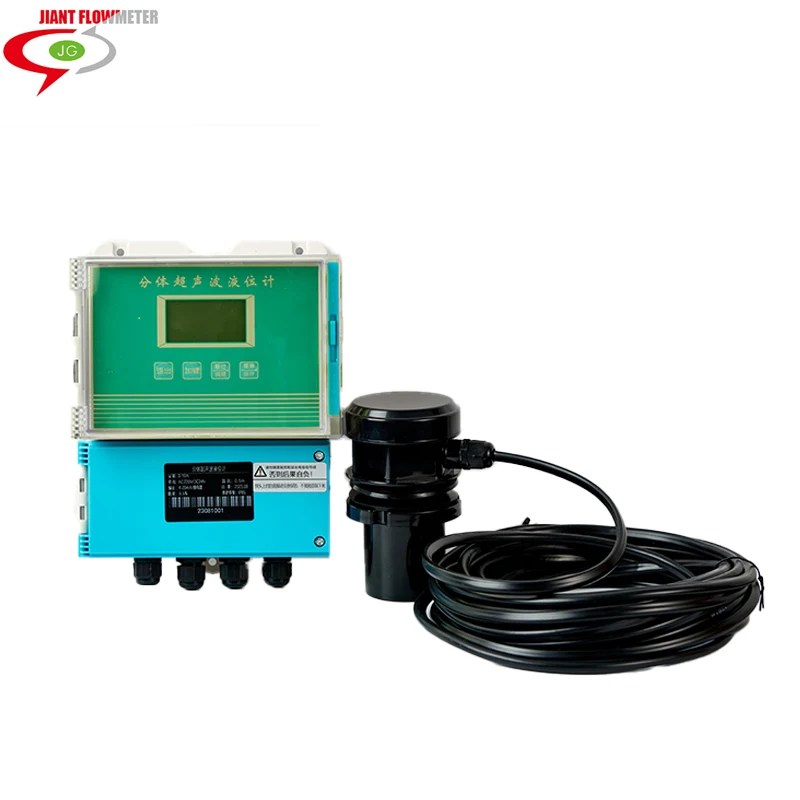 Split Ultrasonic Level Meter 5-200m Liquid Level Intelligent Ultrasonic ...