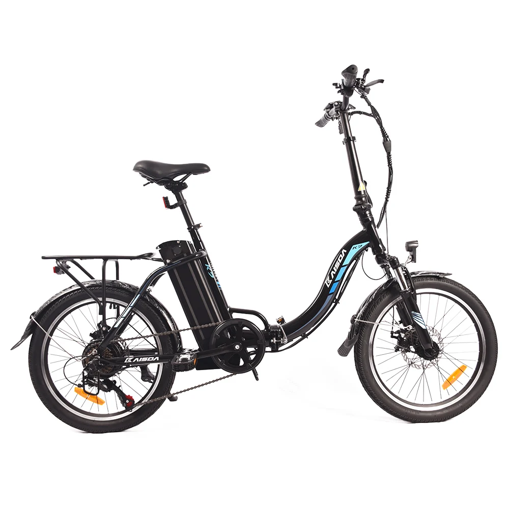 KAISDA K7 20*1,95 Zoll Reifen faltbares Elektro-Moped-Fahrrad Mountainbike 350 W Motor SHIMANO 7-Gang-APP-Steuerung